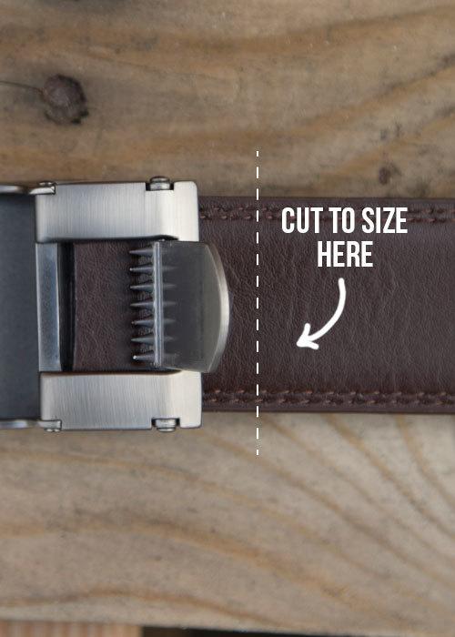 Leather Belt - American Flag