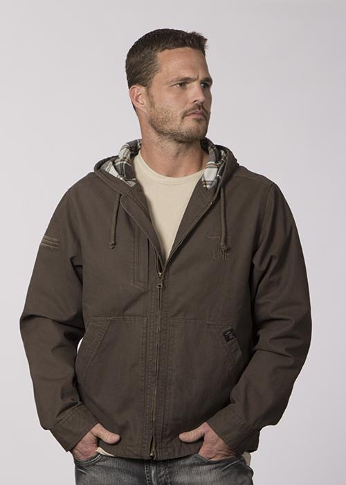 Twill Hooded Heritage Jacket