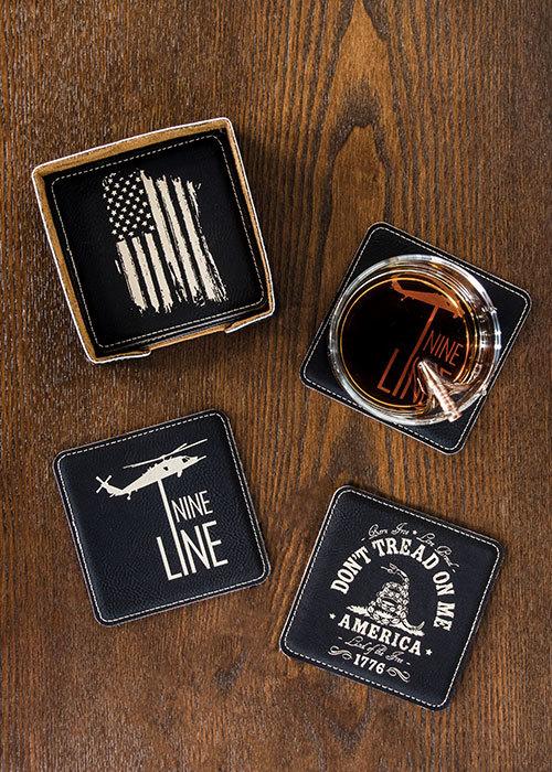 Nine Line Coasters - 6 Pack