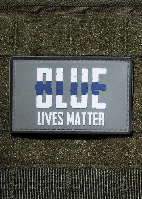 Blue Lives Matter PVC Patch