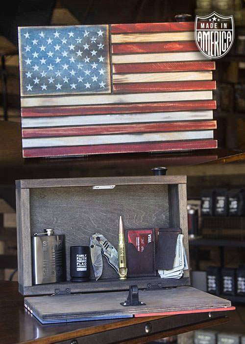 American Flag Privacy Box