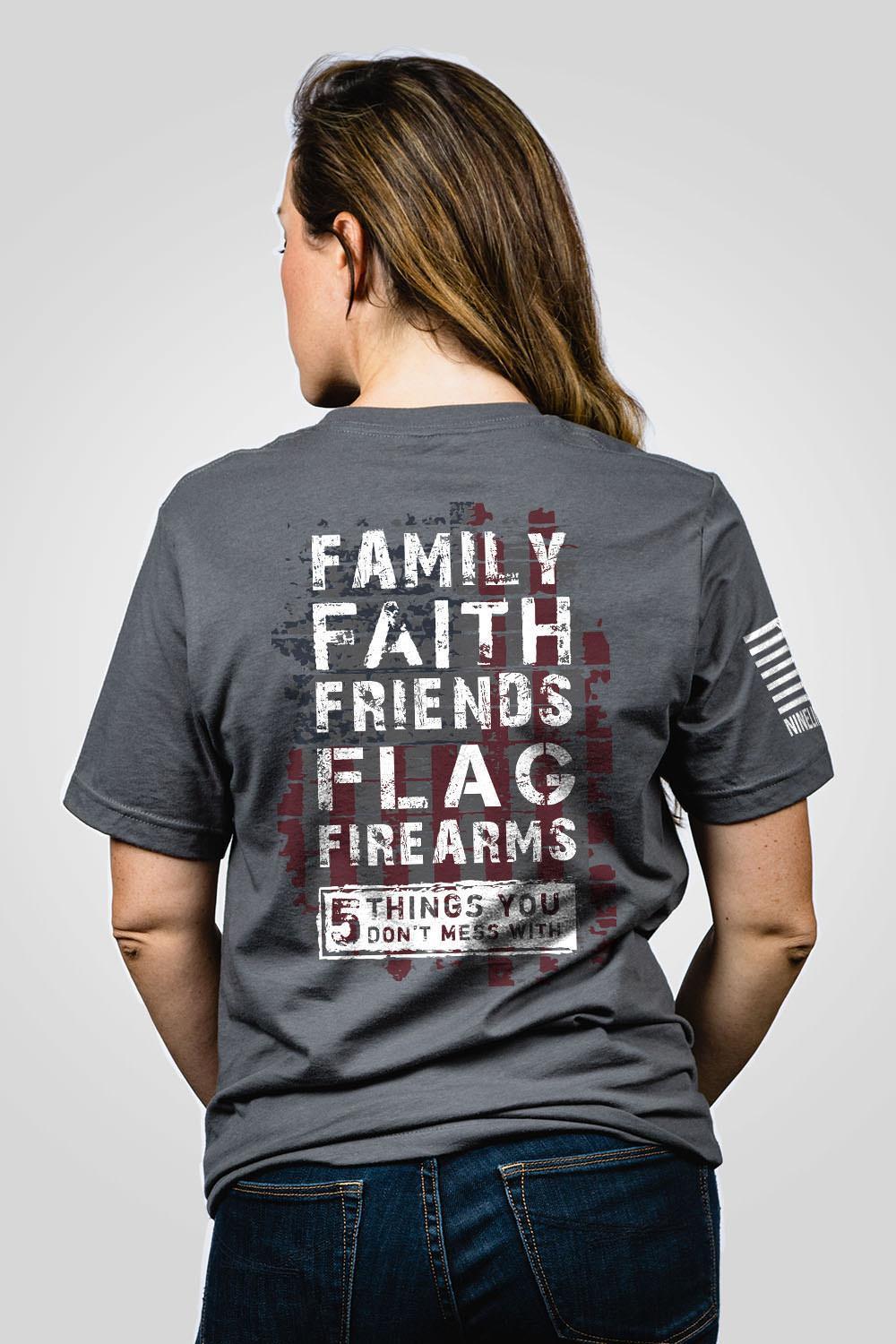 Boyfriend Fit T-Shirt - 5 Things