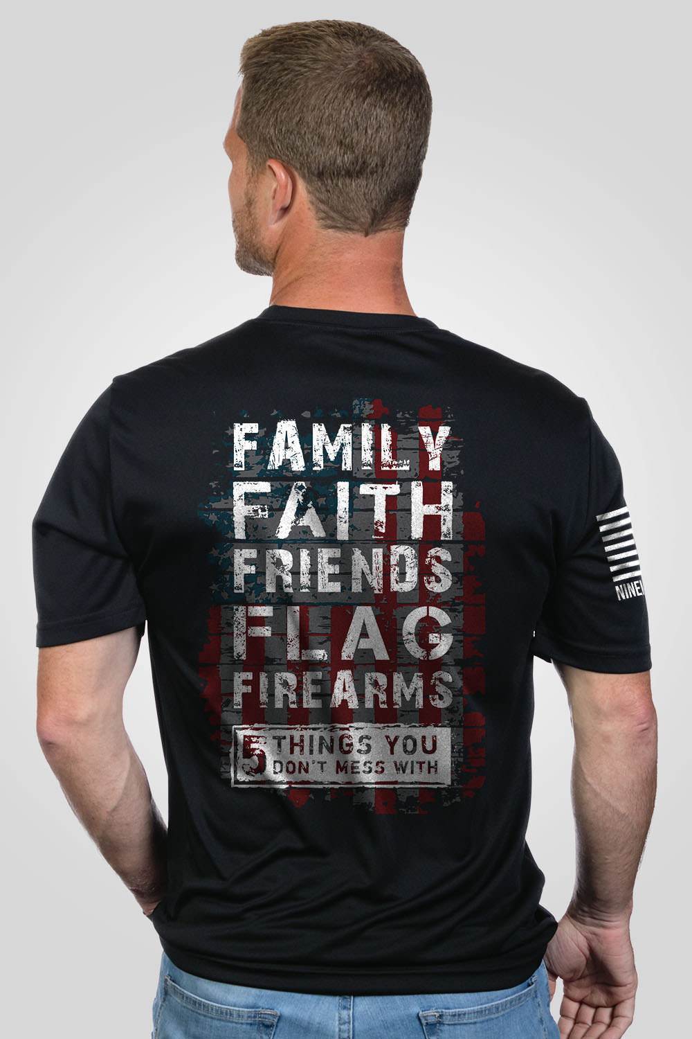 Men's Moisture Wicking T-Shirt - 5 Things