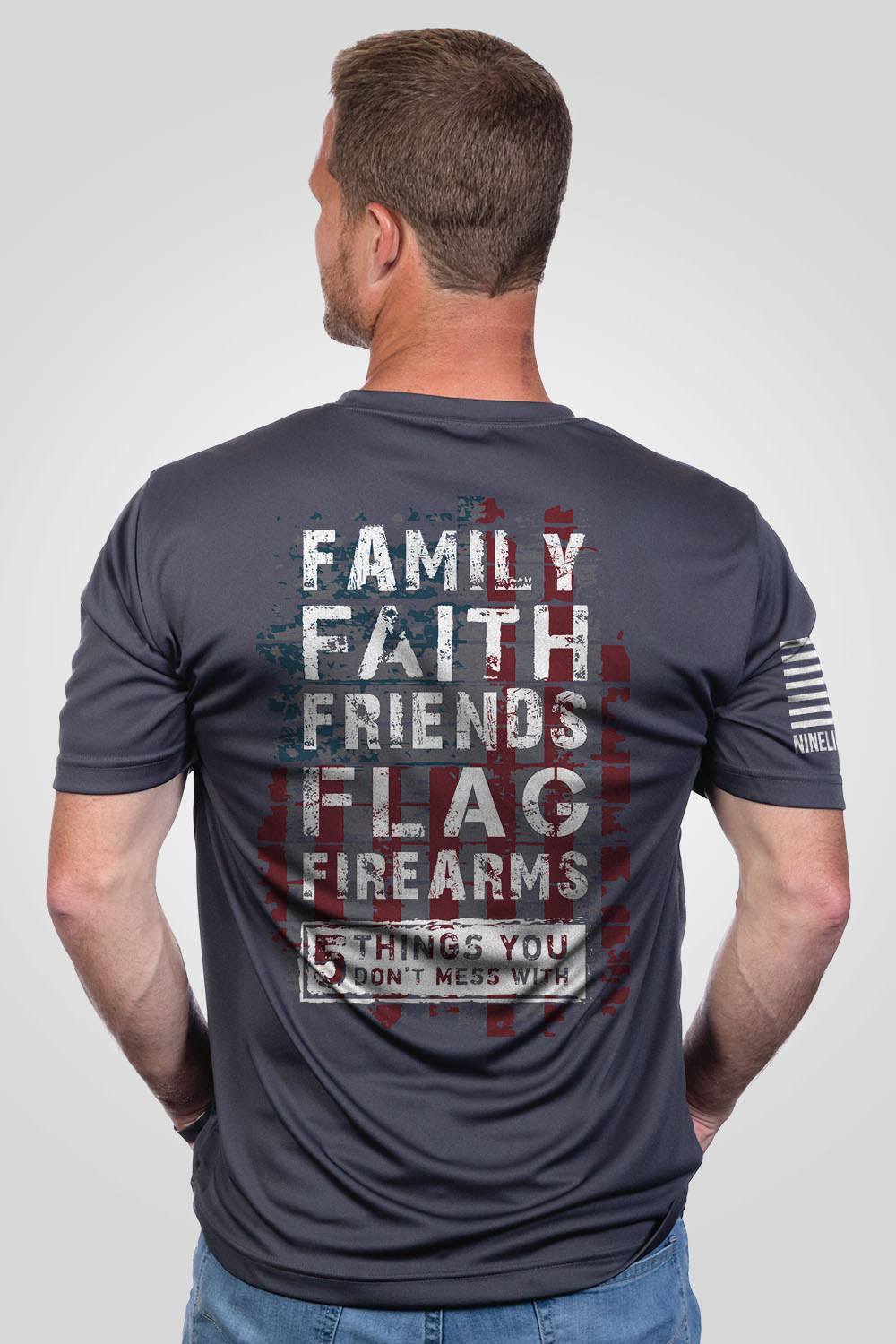 Men's Moisture Wicking T-Shirt - 5 Things