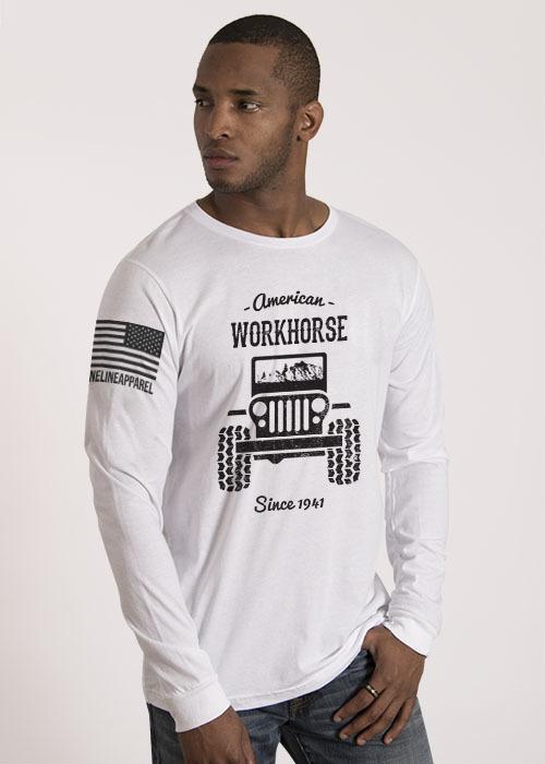 Men's Long Sleeve - American Workhorse - Full Front