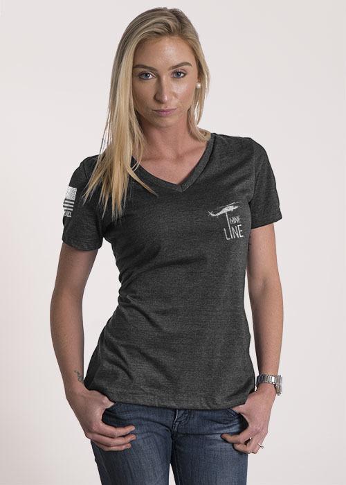 Womens Relaxed Fit V-Neck - Whoopin Ass