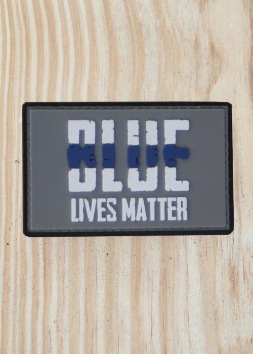 Blue Lives Matter PVC Patch