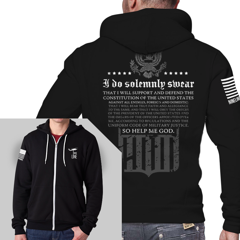 Men's Full-Zip Hoodie - The Oath