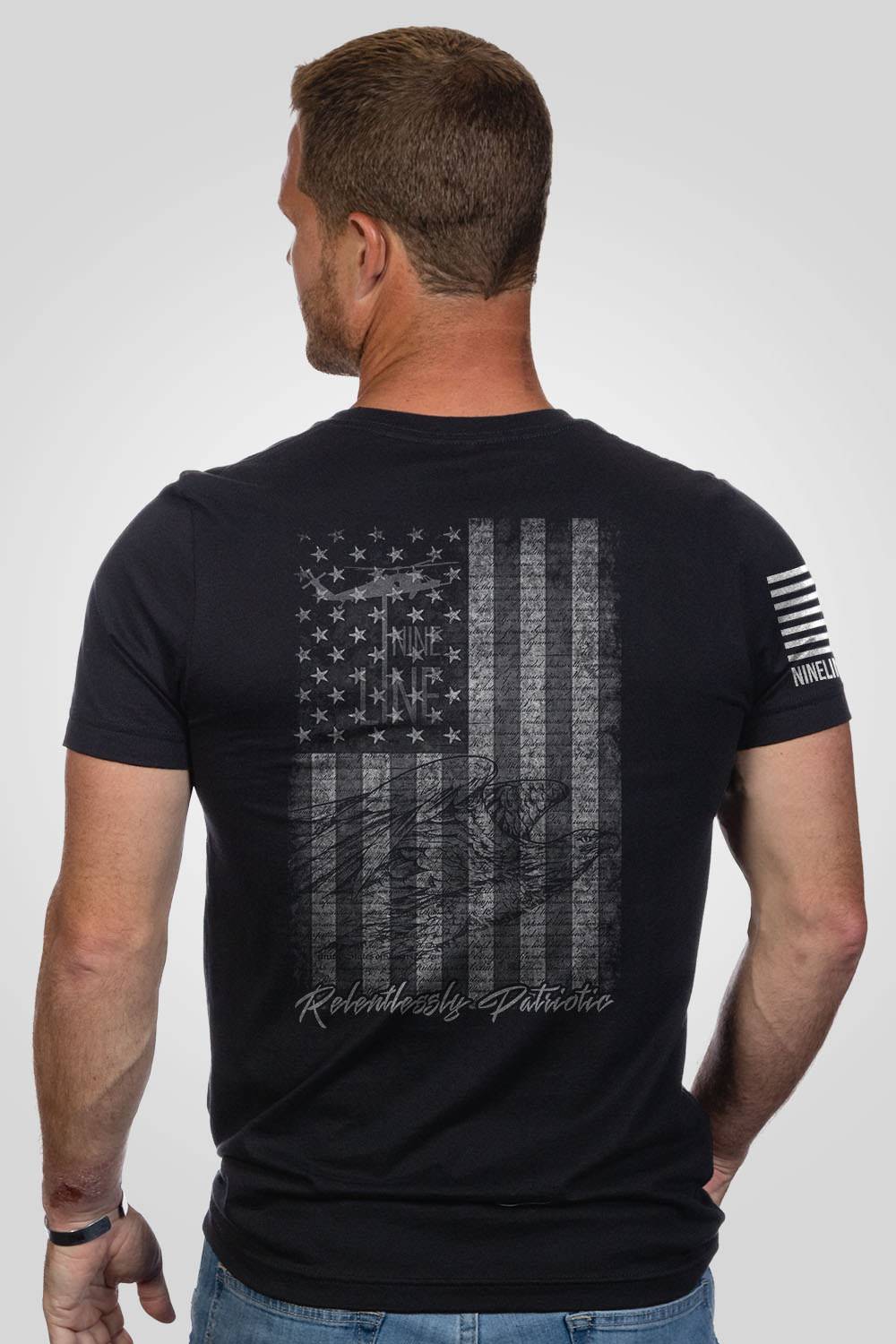 Men's T-Shirt - American Drop Line