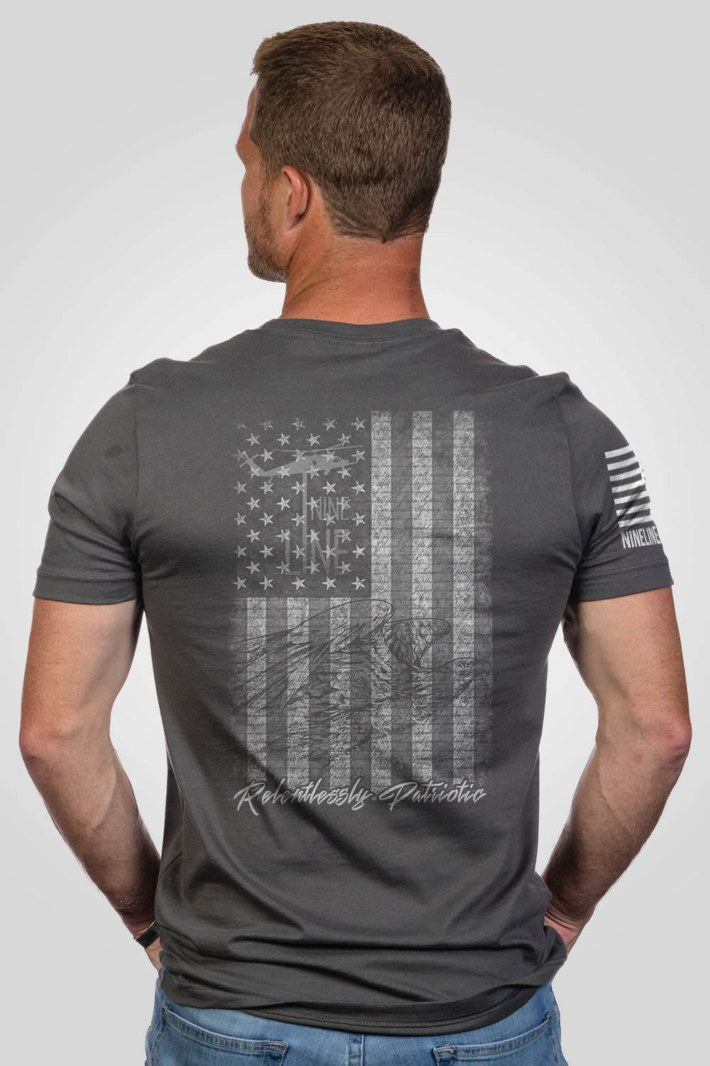Men's T-Shirt - American Drop Line
