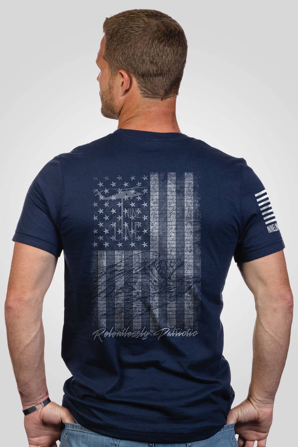 Men's T-Shirt - American Drop Line