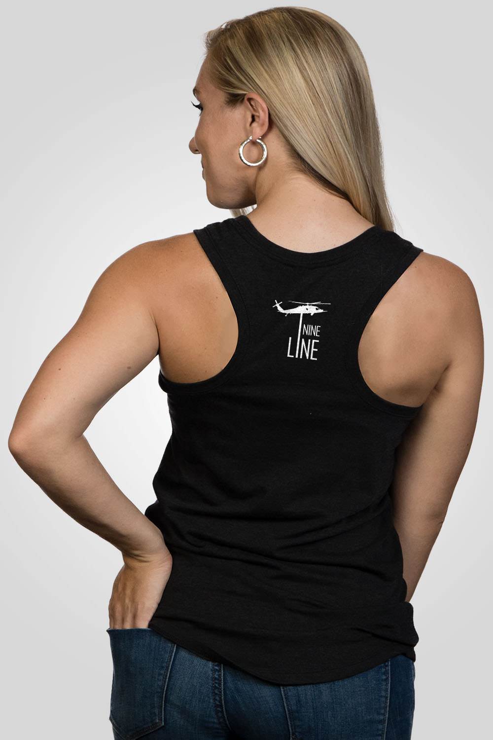 Women's Racerback Tank - American Drop Line