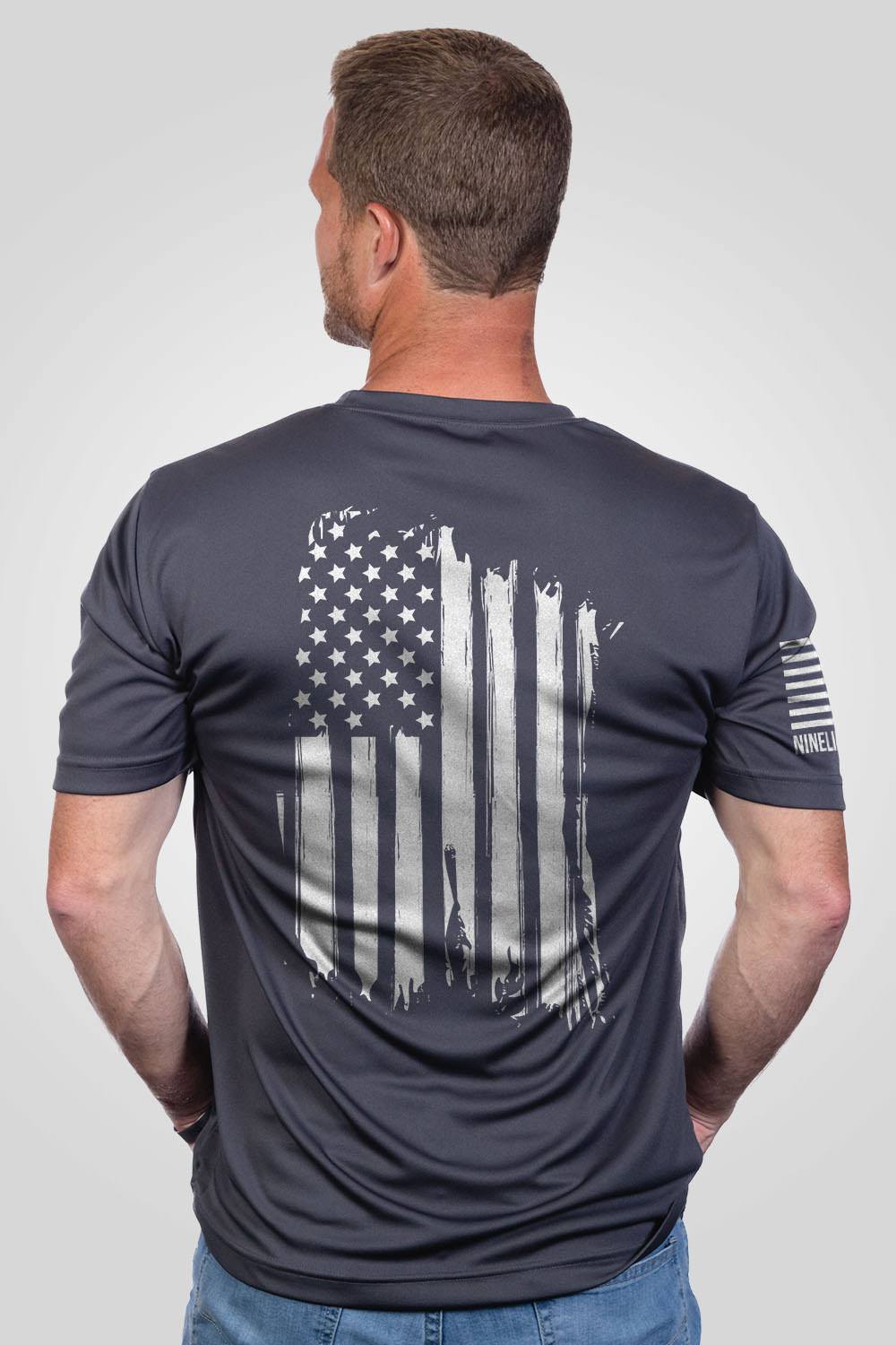 Men's Moisture Wicking T-Shirt - America