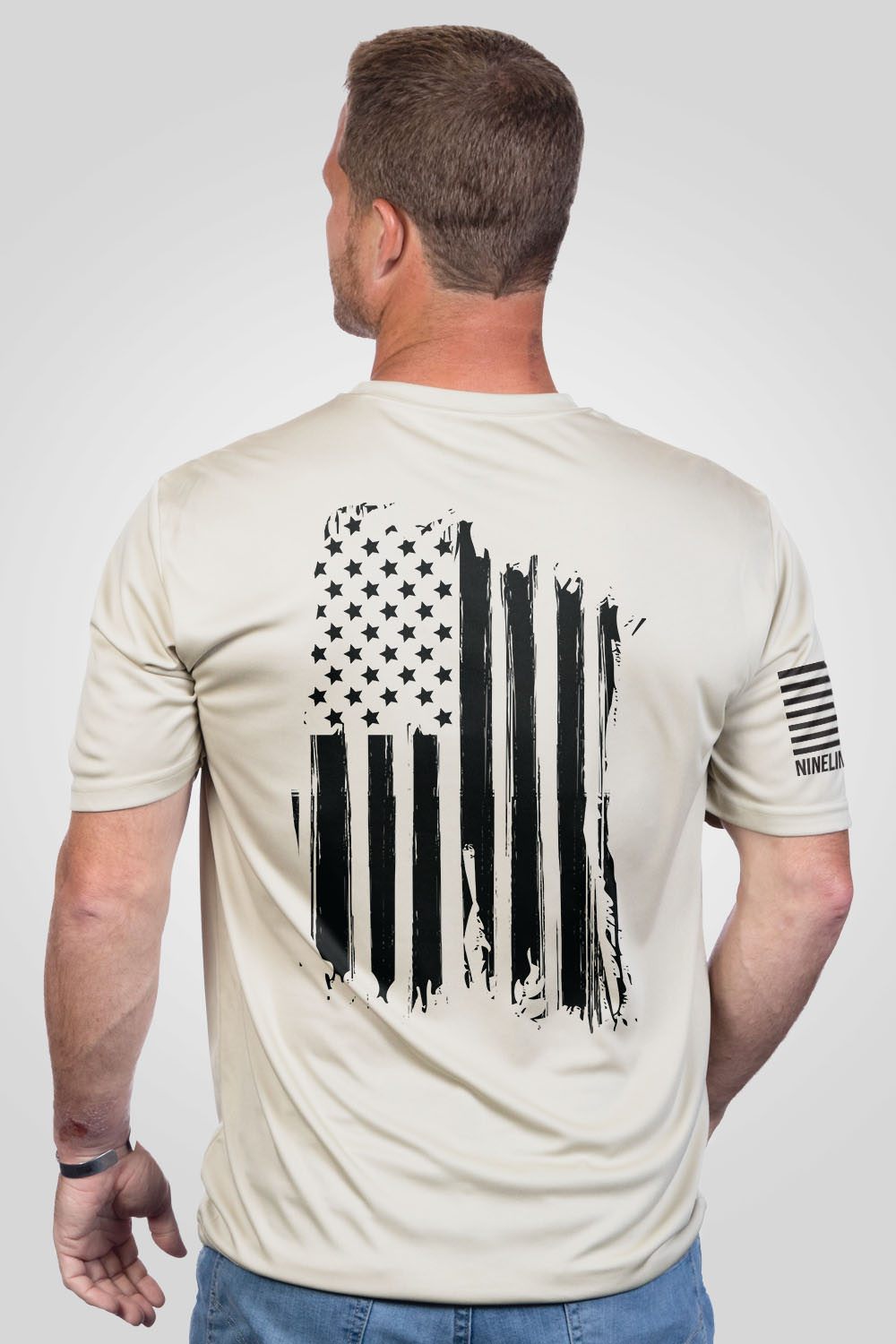 Men's Moisture Wicking T-Shirt - America
