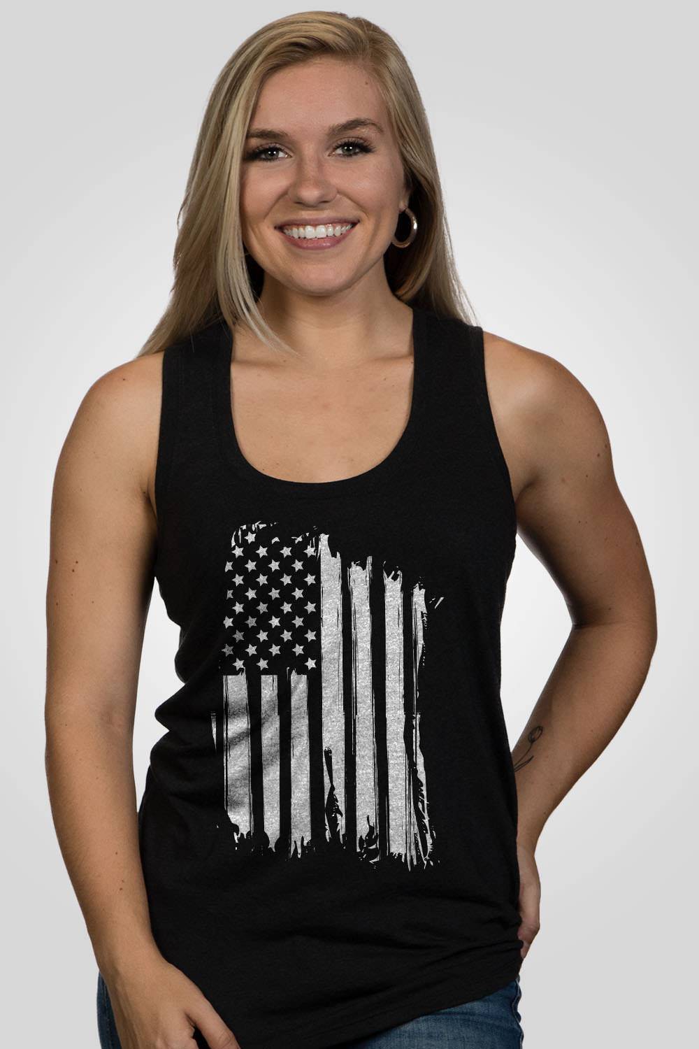 Women's Racerback Tank - America