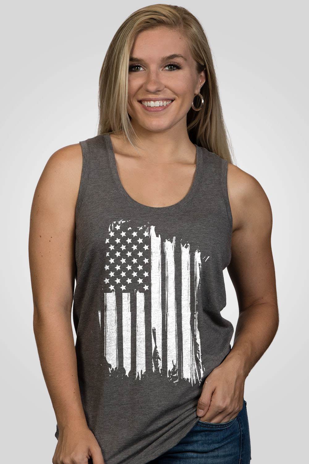 Women's Racerback Tank - America