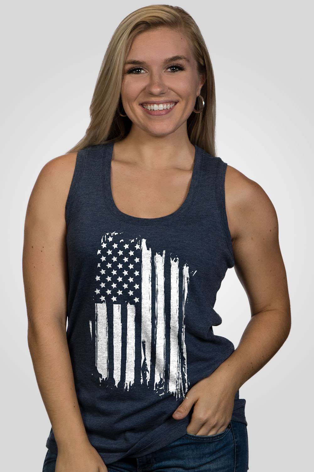 Women's Racerback Tank - America