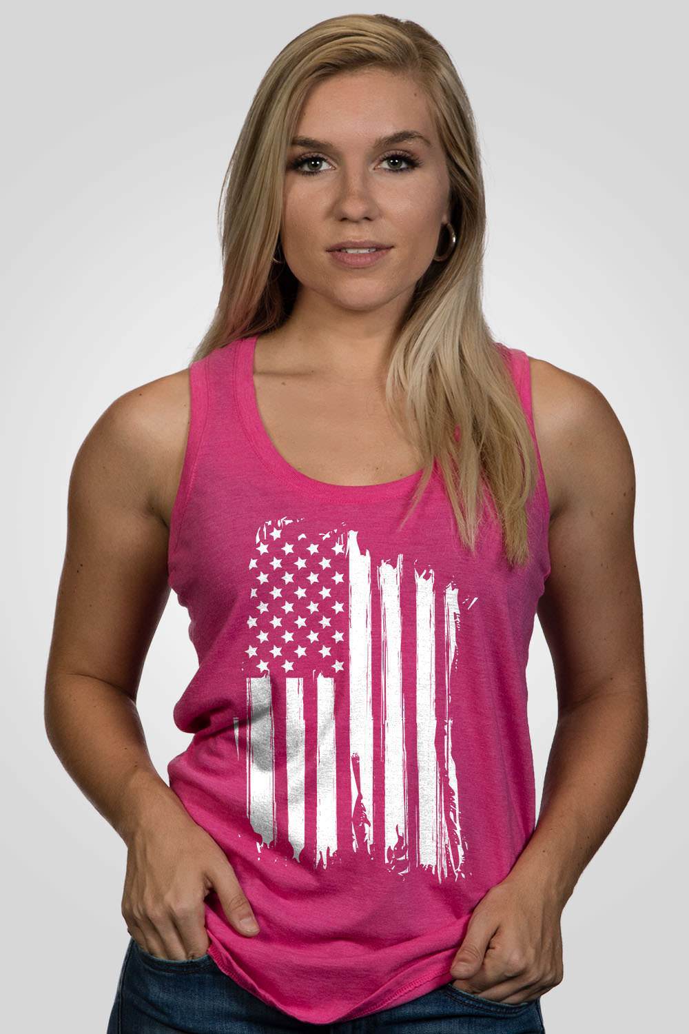 Women's Racerback Tank - America