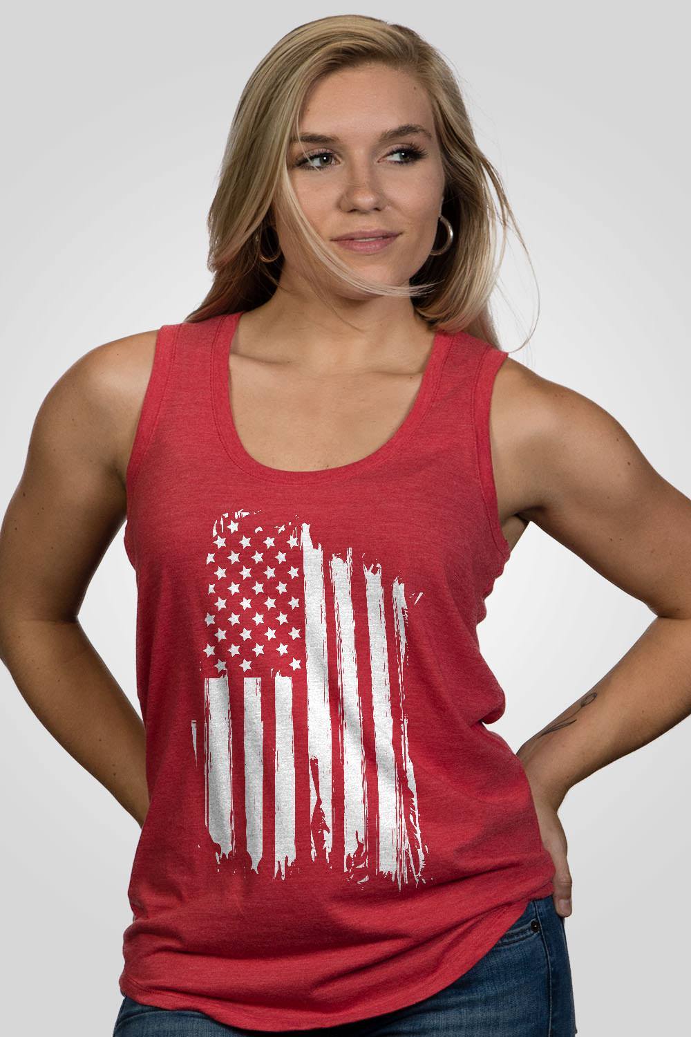 Women's Racerback Tank - America