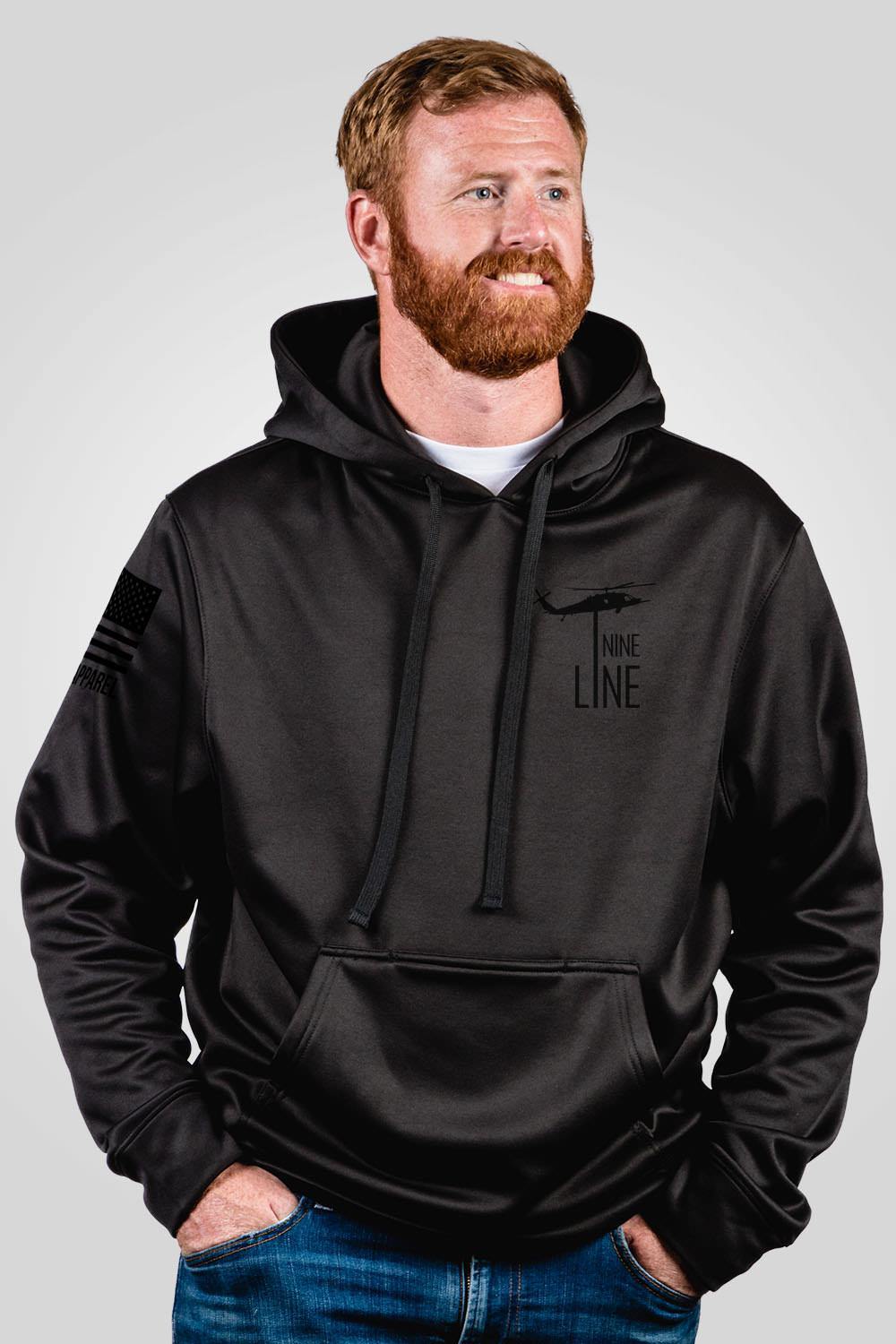 Athletic Tailgater Hoodie - America Dark