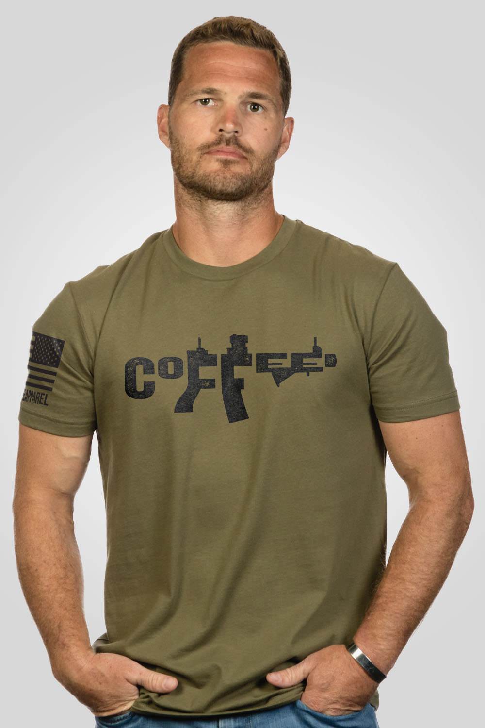 BRCC AR COFFEE - Men's T-Shirt