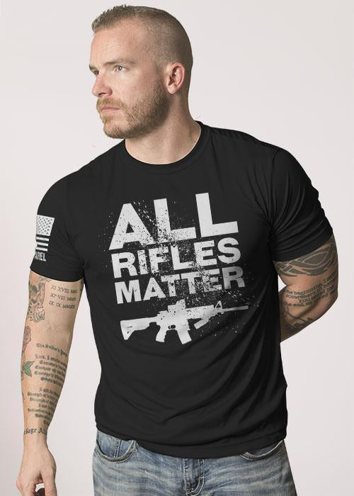 All Rifles Matter - Mens Moisture Wicking T-Shirt
