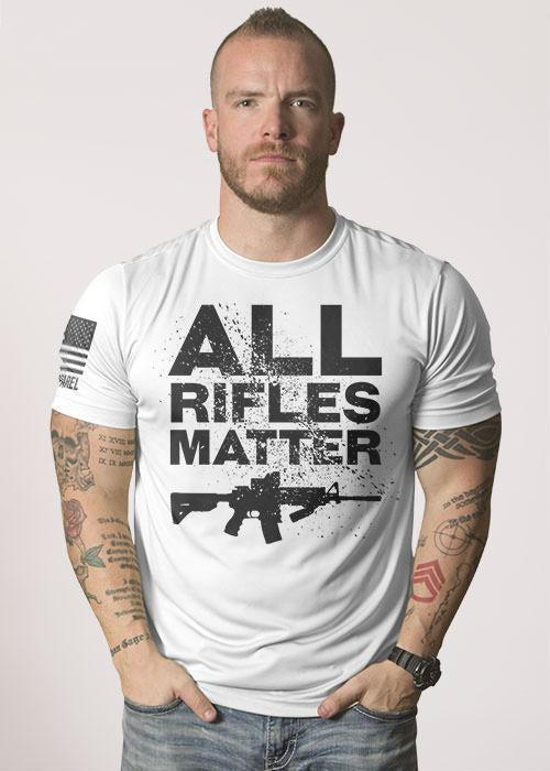 All Rifles Matter - Mens Moisture Wicking T-Shirt