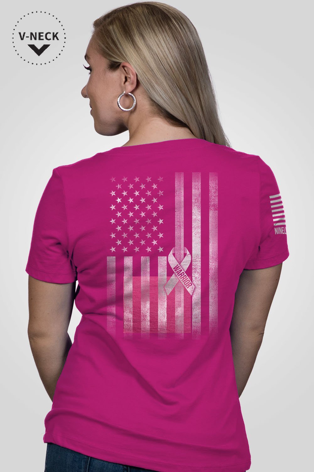 Women's Relaxed Fit V-Neck Shirt - Warrior