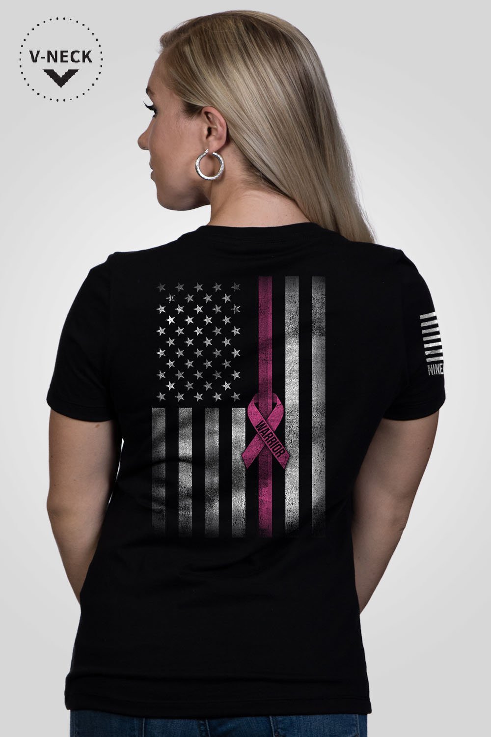 Women's Relaxed Fit V-Neck Shirt - Warrior