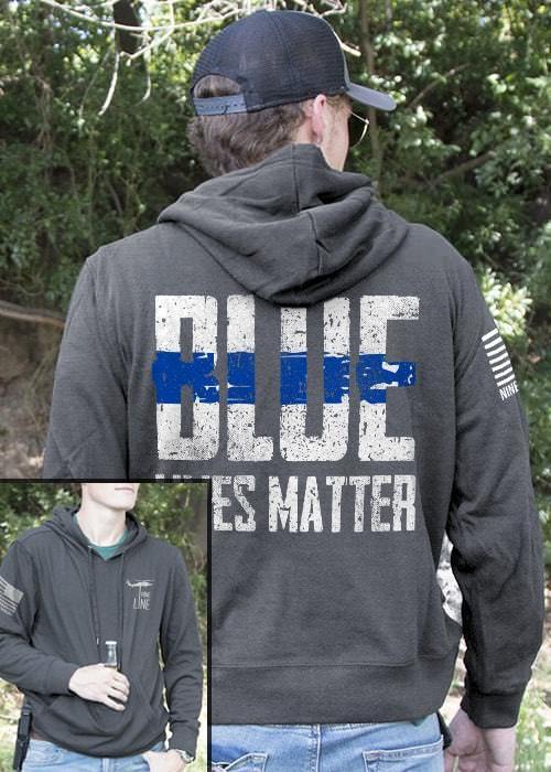 Light Weight Tailgater Hoodie - Blue Lives Matter