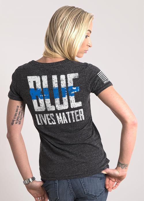 Women's Relaxed Fit T-Shirt - Blue Lives Matter