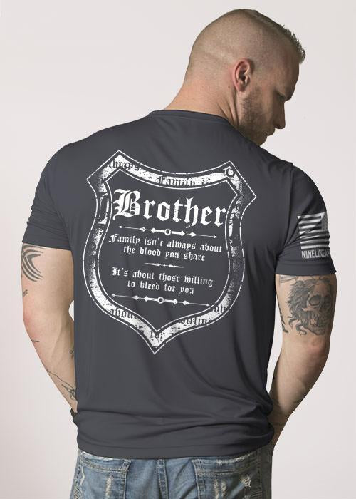 Men's Moisture Wicking T-Shirt - Blood and Family
