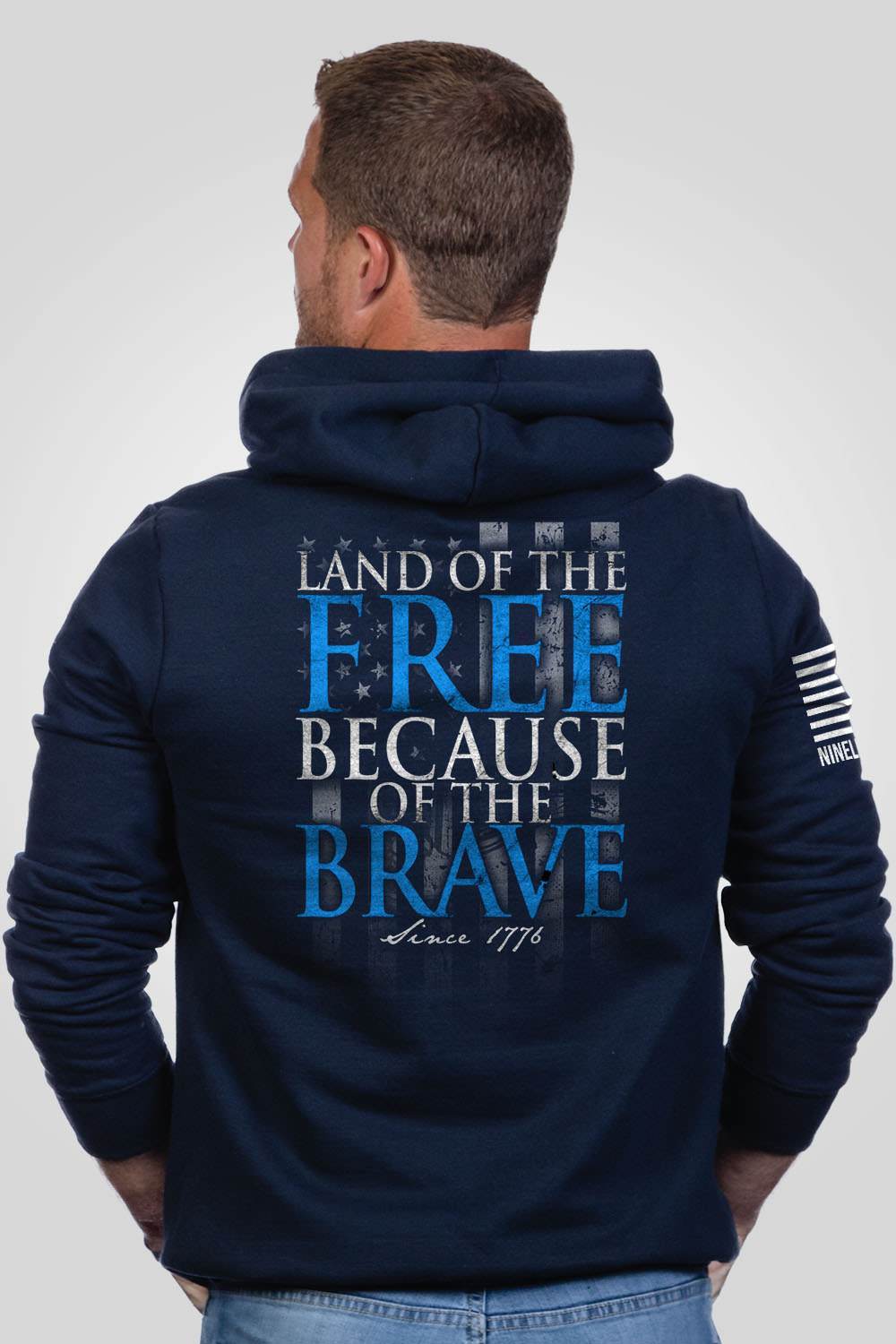 Hoodie - Because Of The Brave