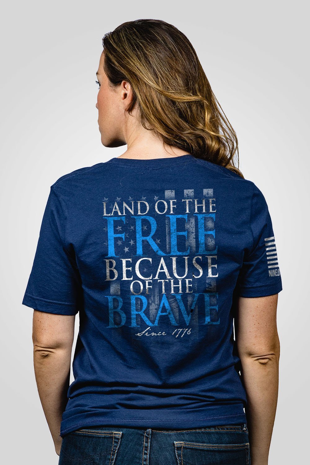 Boyfriend Fit T-Shirt - Because Of The Brave