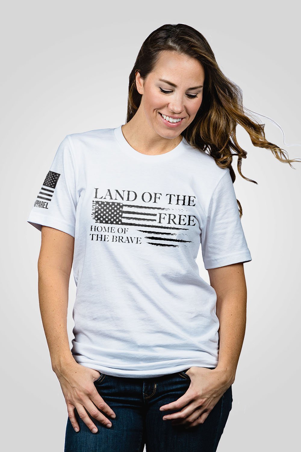 Boyfriend Fit T-Shirt - Home of the Brave