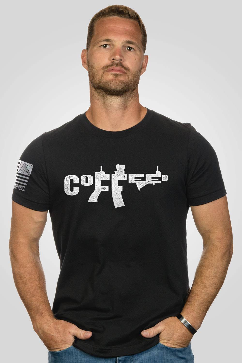 BRCC AR COFFEE - Men's T-Shirt