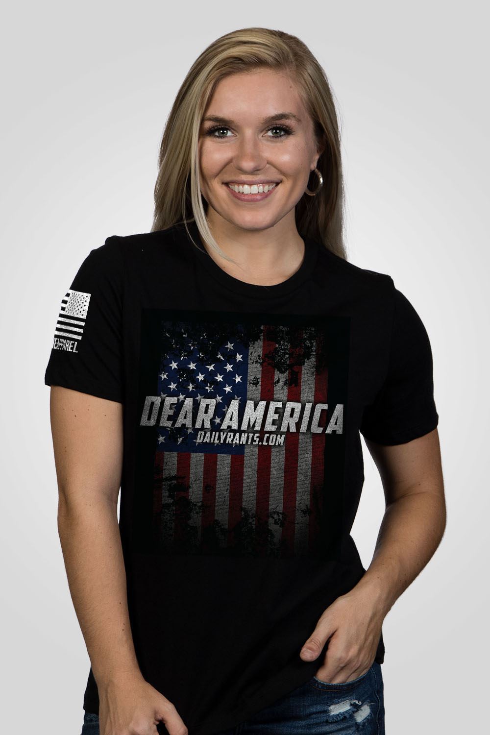 Women's Relaxed Fit T-Shirt - Dear America