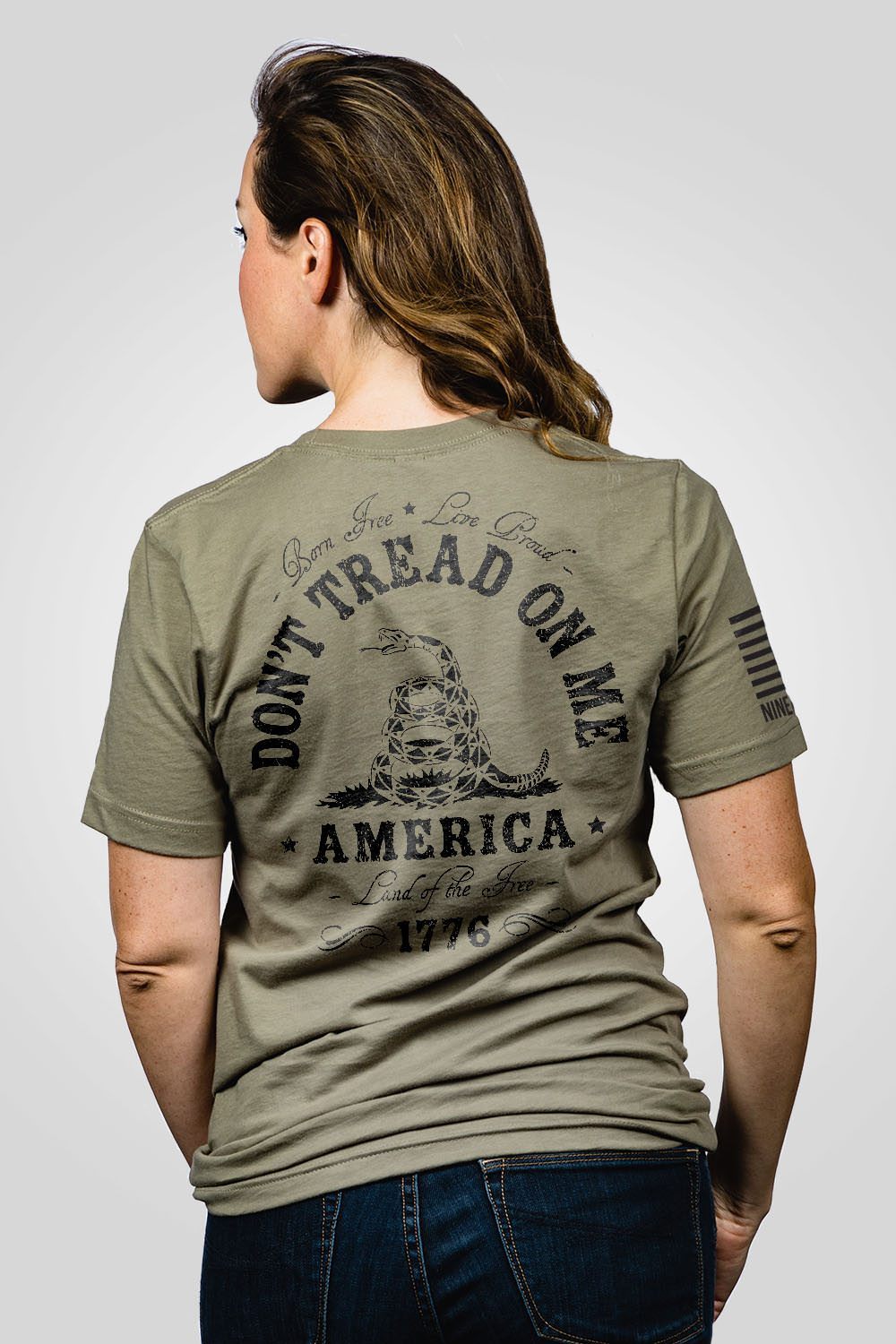 Boyfriend Fit T-Shirt - Don't Tread On Me