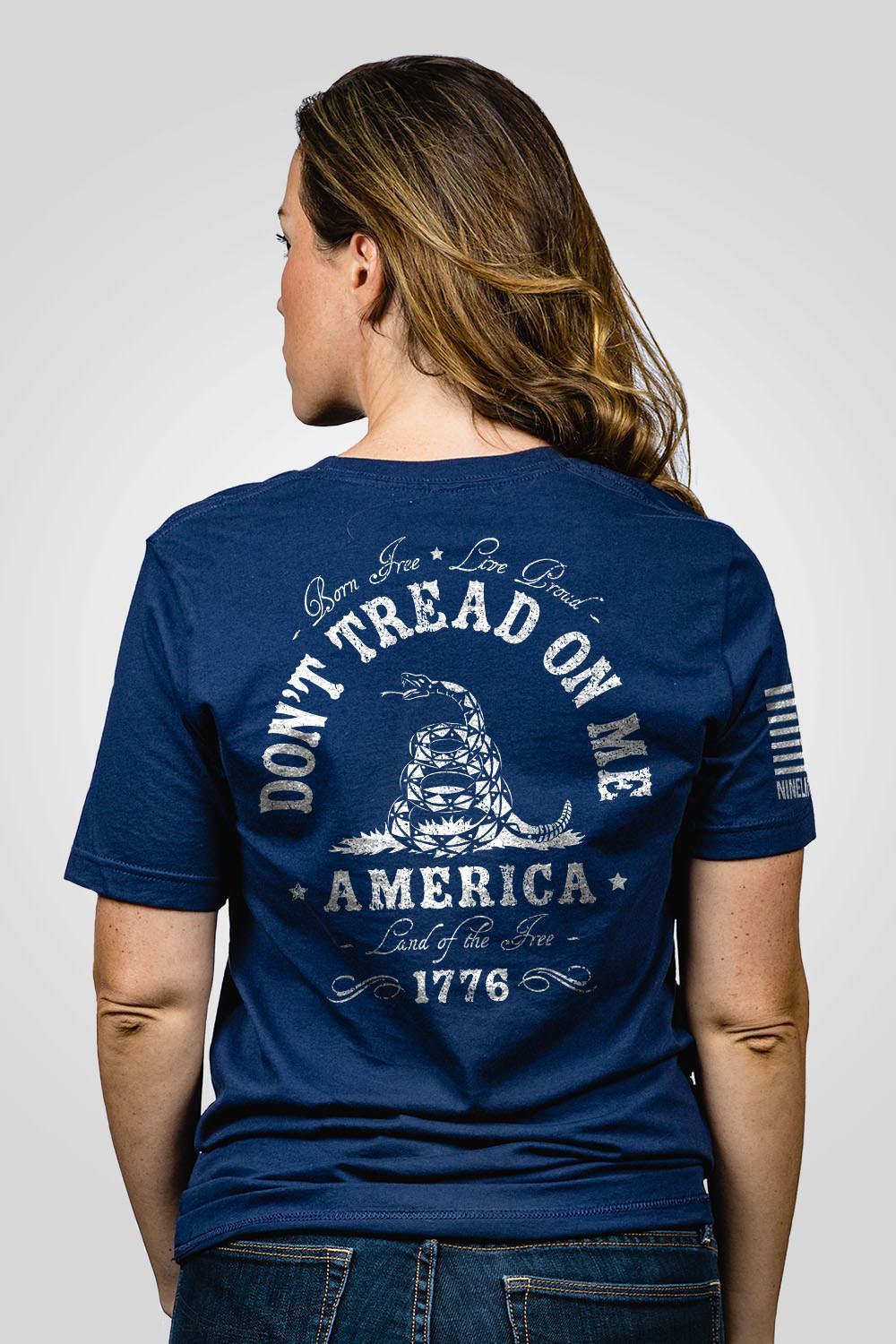 Boyfriend Fit T-Shirt - Don't Tread On Me