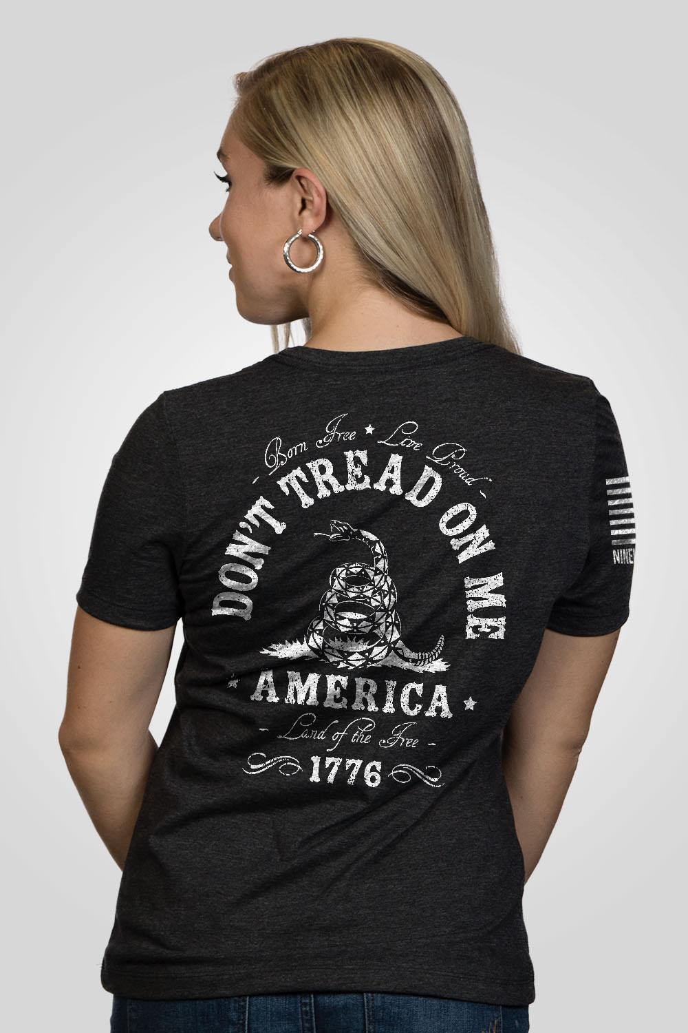 Women's Relaxed Fit T-Shirt - Don't Tread On Me