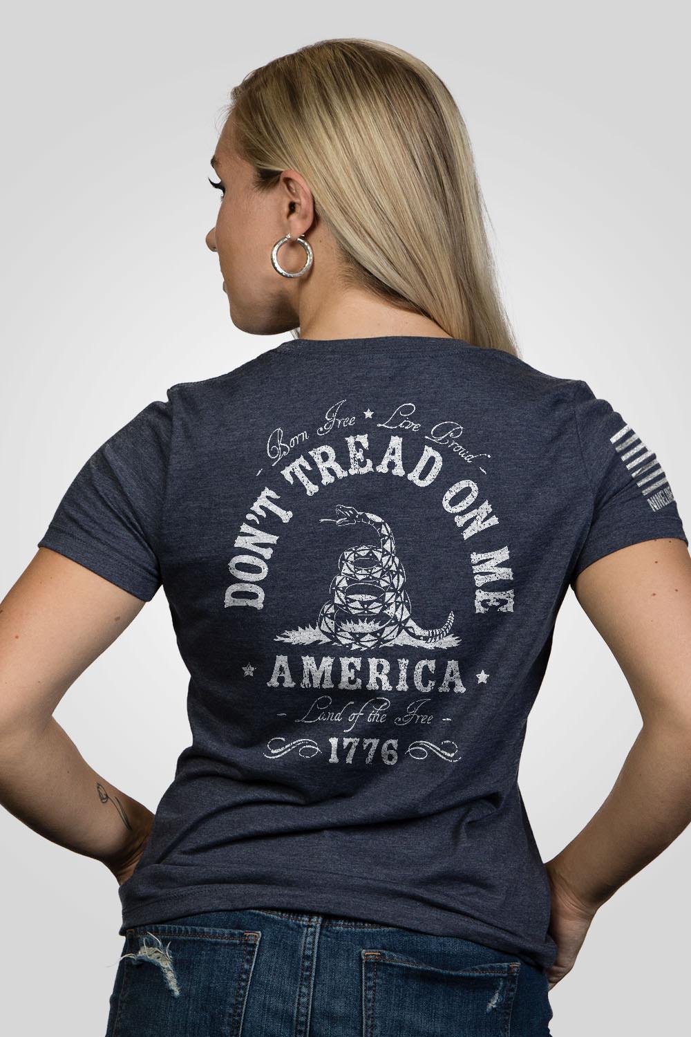 Women's Relaxed Fit T-Shirt - Don't Tread On Me