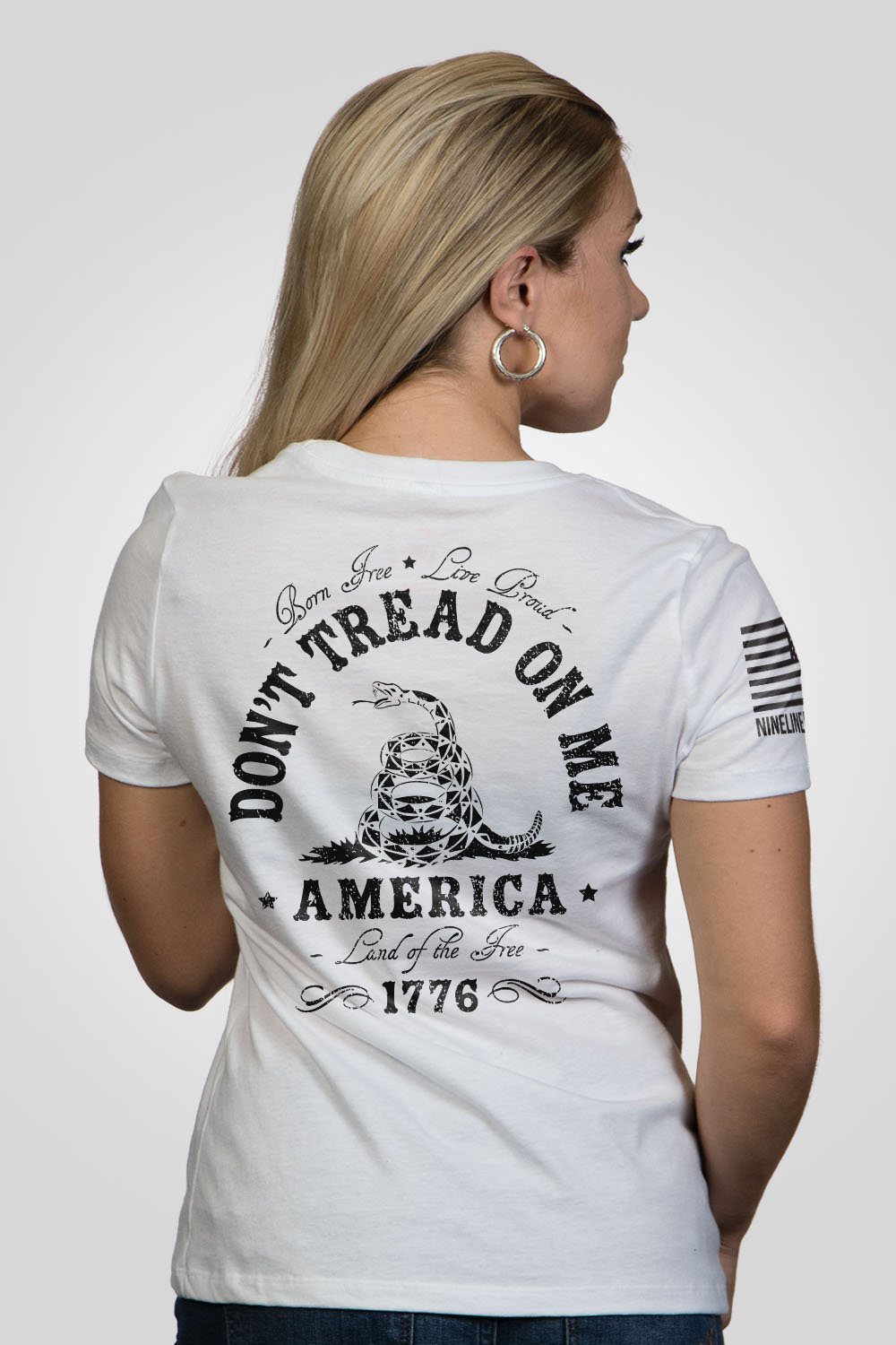 Women's Relaxed Fit T-Shirt - Don't Tread On Me