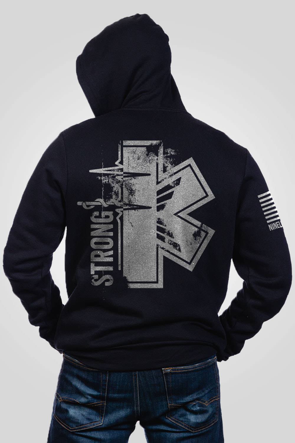 Men's Full-Zip Hoodie - Strong
