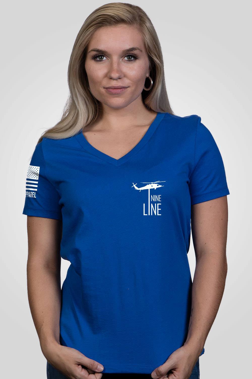 Women's Relaxed Fit V-Neck Shirt - Strong