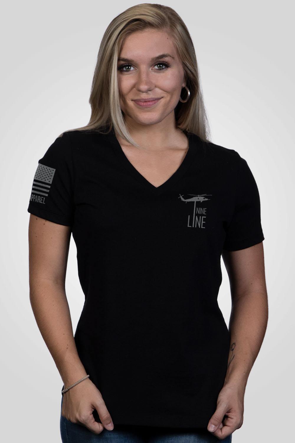 Women's Relaxed Fit V-Neck Shirt - Grit and Grace