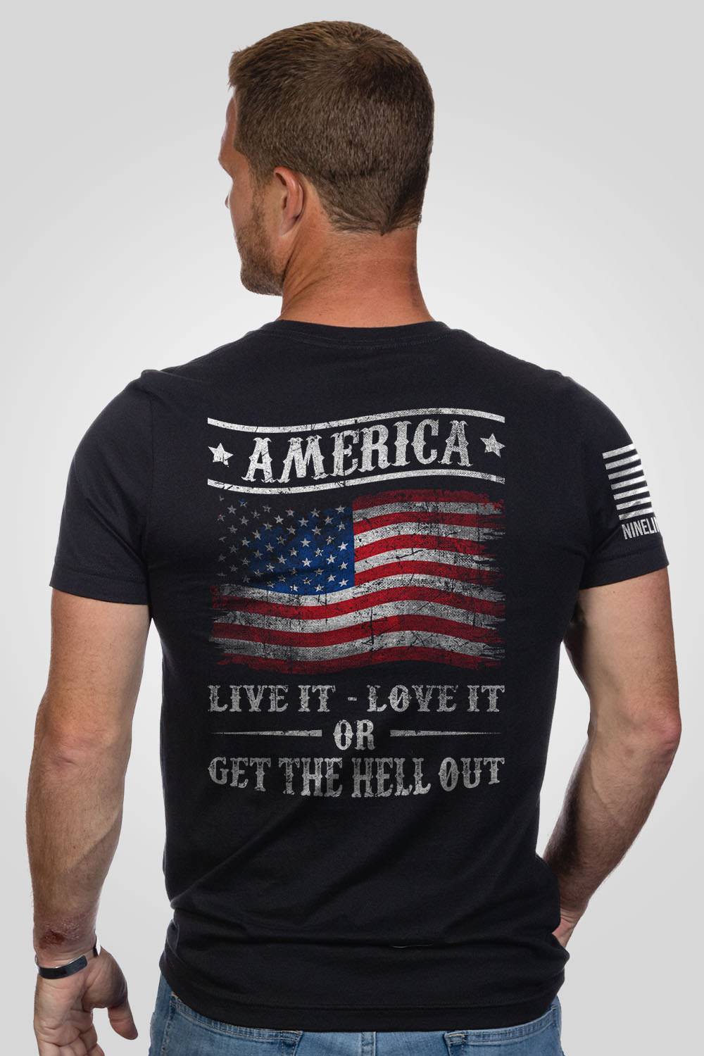 Mens T-Shirt - Get The Hell Out