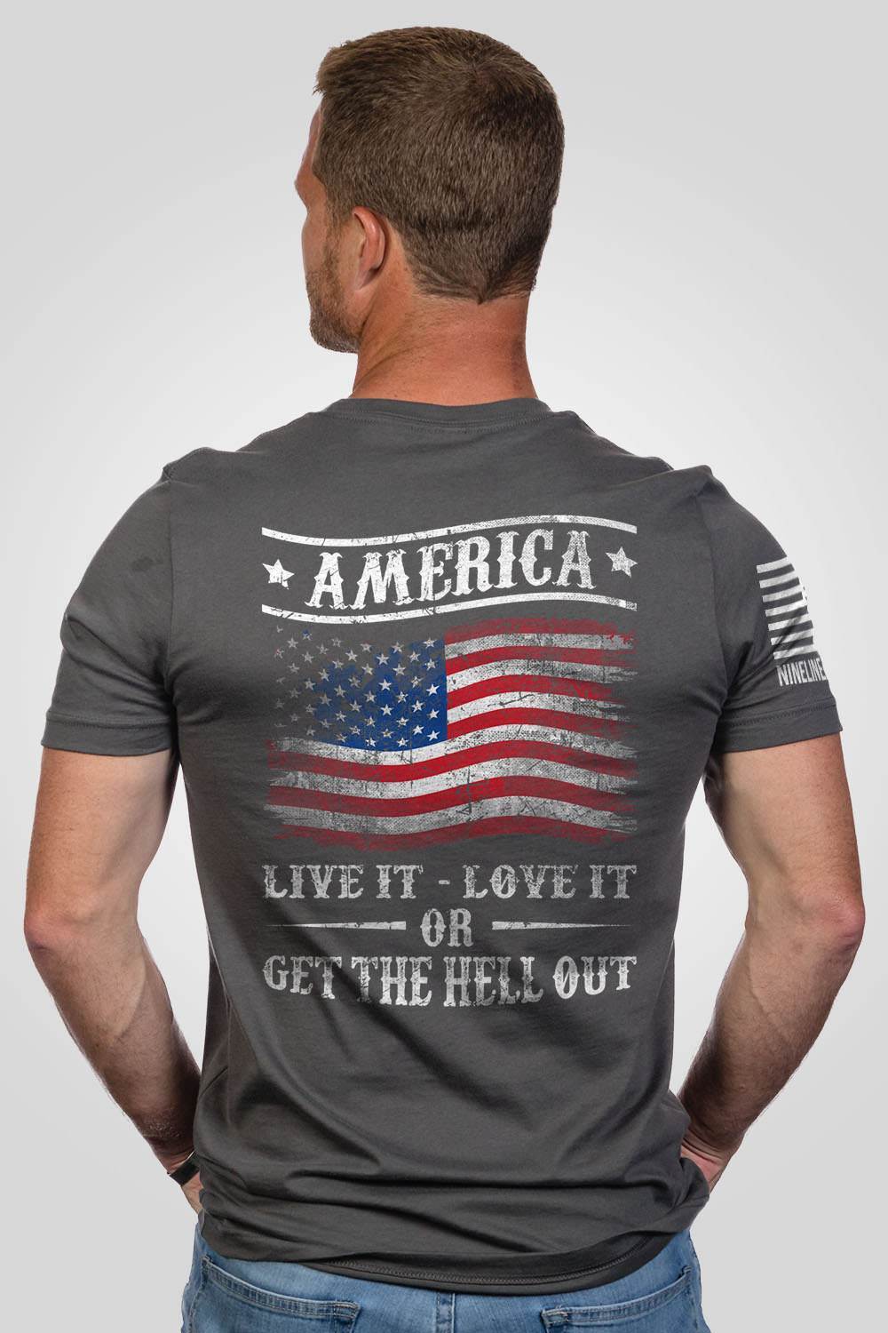 Mens T-Shirt - Get The Hell Out