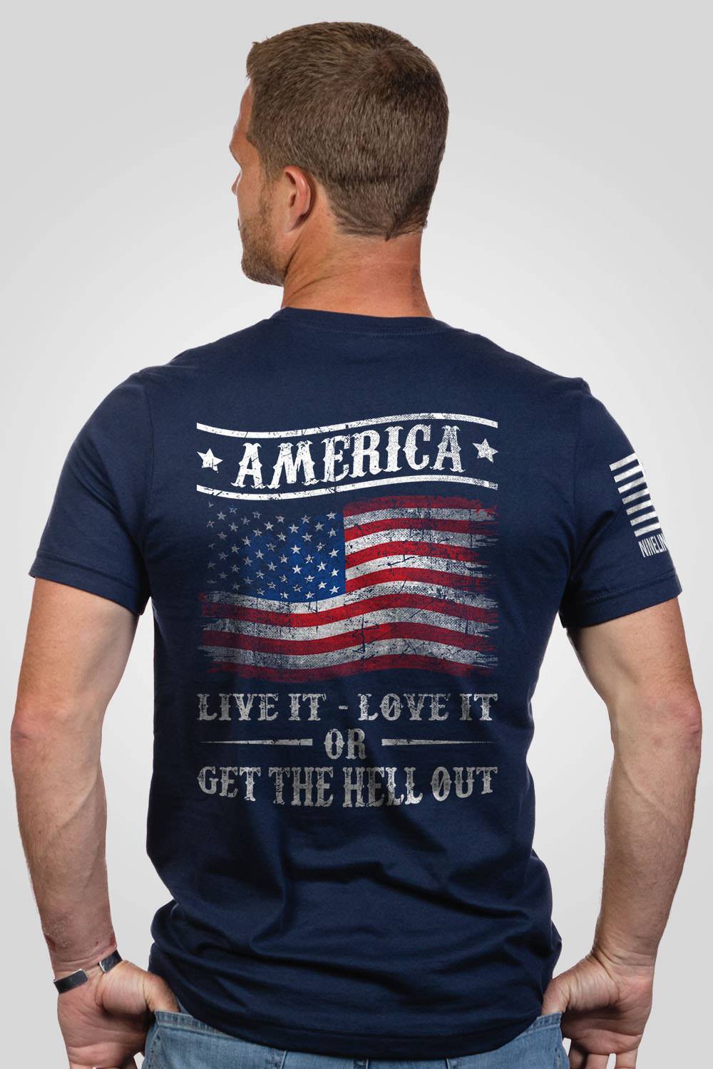 Mens T-Shirt - Get The Hell Out