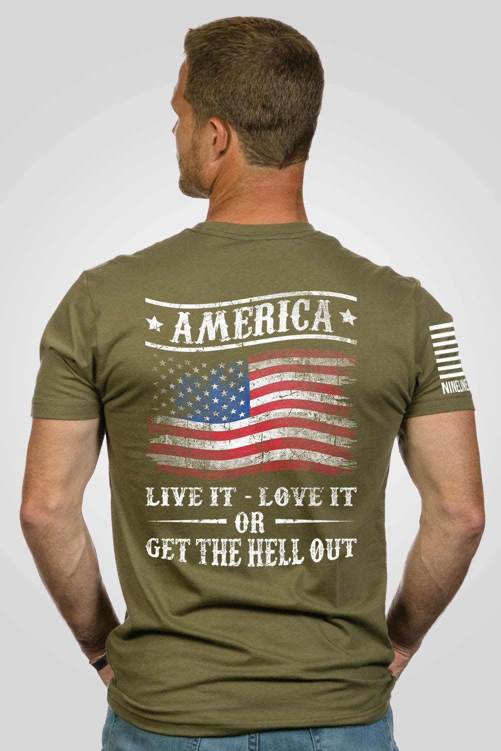 Mens T-Shirt - Get The Hell Out