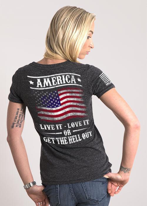 Women's Relaxed Fit T-Shirt - Get The Hell Out